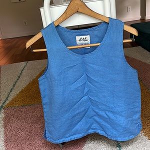 FLAX by Jeanne Engelhart linen tank top